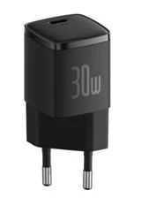 BASEUS CCXF000301 Cube Pro USB-C Hızlı Şarj Cihazı 30W Siyah - 2