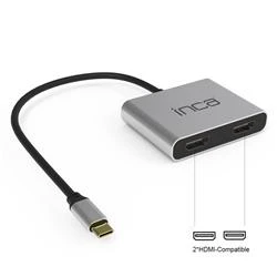 İnca ITPC-4 T Usb C To 2x Hdmı 4K USb 2.0+Pd - 3