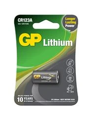 GP CR123A 3V Lityum Tekli Paket Pil (GPCR123A-U1) Fotoğraf Makinesi Pili - Resim 3