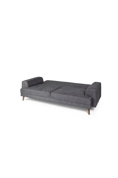 Perla Sofa   NOBİS YATAKLI KANEPE BABYFACE ANTRASİT - Resim 5