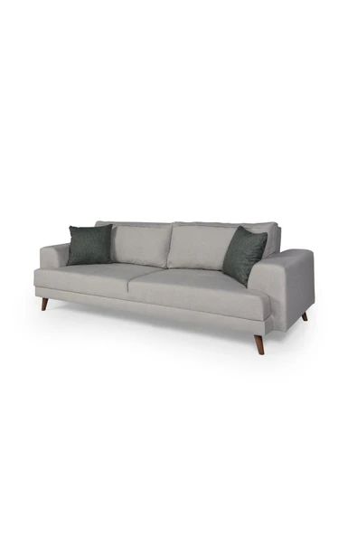 Perla Sofa   NOBİS YATAKLI KANEPE KETEN KREM - Resim 3