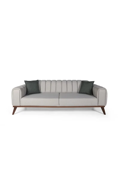 Perla Sofa VELAR YATAKLI KANEPE KETEN KREM - 4