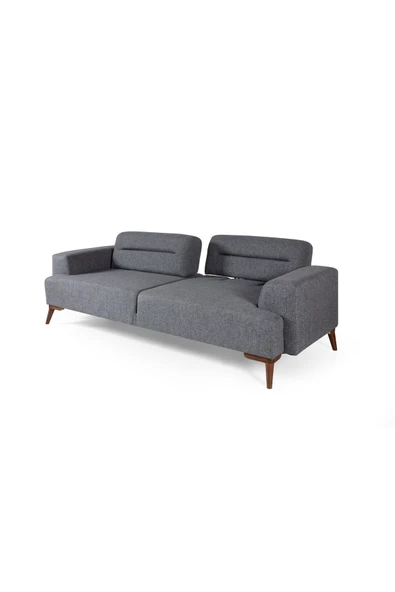 Perla Sofa   FELTY YATAKLI KANEPE GRİ - Resim 5