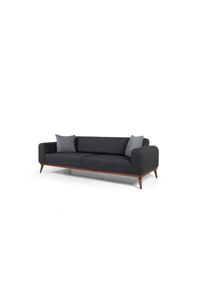 Perla Sofa   SENECA KETEN KOLTUK TAKIMI, ANTRASİT - 3