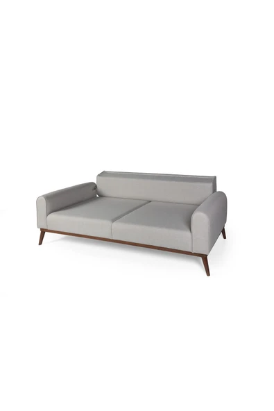 Perla Sofa   SENECA KETEN YATAKLI KANEPE KREM - Resim 3