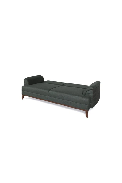 Perla Sofa   Madrid Koltuk Takımı Keten Yeşil - 6