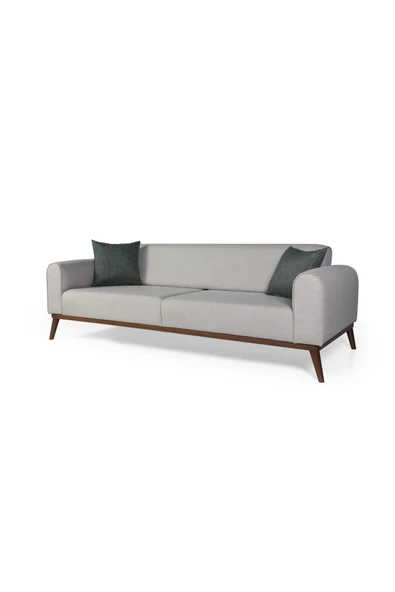Perla Sofa   SENECA KETEN YATAKLI KANEPE KREM - Resim 4