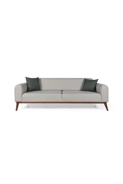 Perla Sofa   SENECA KETEN YATAKLI KANEPE KREM - Resim 2