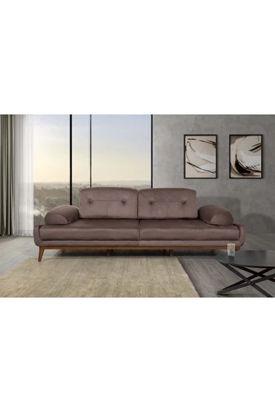 Perla Sofa   NELSON YATAKLI KOLTUK TAKIMI BABYFACE KAHVE - 3