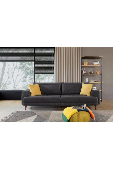 Perla Sofa   NOBİS YATAKLI KANEPE BABYFACE ANTRASİT