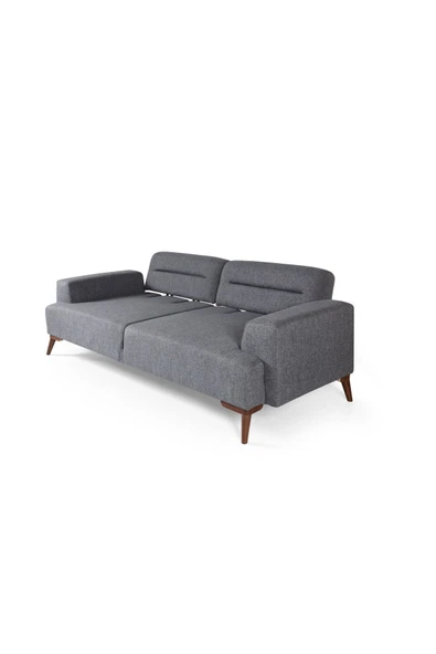 Perla Sofa   FELTY YATAKLI KANEPE GRİ - Resim 6