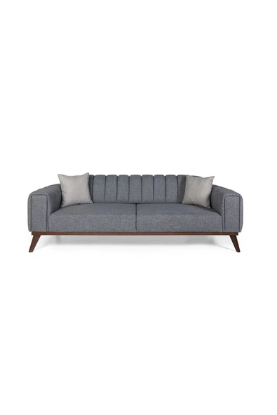 Perla Sofa   VELAR YATAKLI KANEPE KETEN AÇIK GRİ - 3