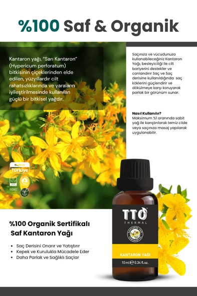 TTO Kantaron Yağı 10 ml - 2