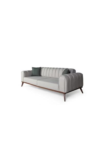 Perla Sofa VELAR YATAKLI KANEPE KETEN KREM - 3