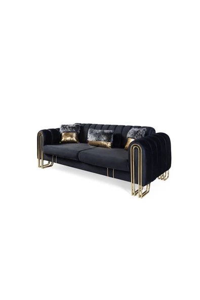Perla Sofa VALES KOLTUK TAKIMI ANTRASİT - 6