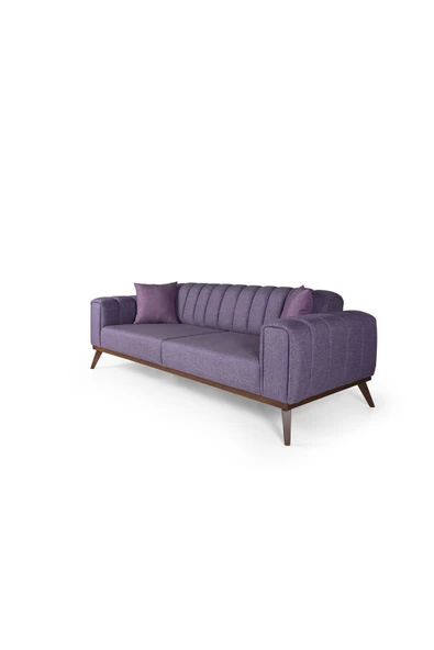 Perla Sofa   VELAR YATAKLI KANEPE KETEN MOR - 5
