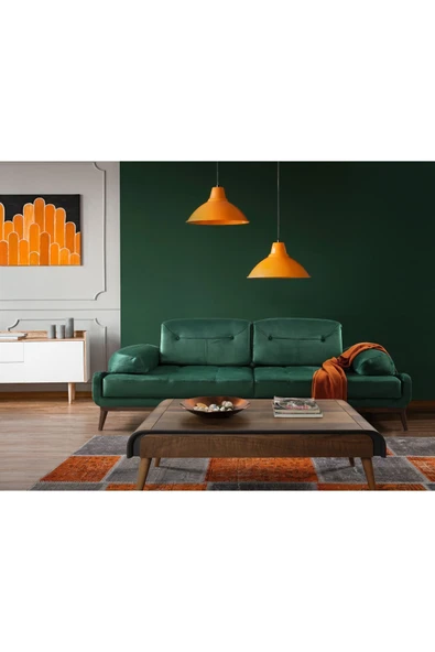 Perla Sofa   NELSON YATAKLI KOLTUK TAKIMI BABYFACE YEŞİL - 3