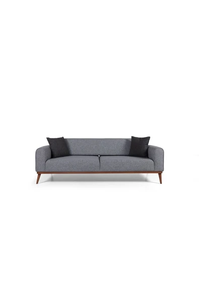 Perla Sofa SENECA KETEN KOLTUK TAKIMI, GRİ ANTRASİT - 3