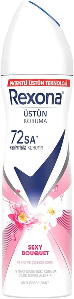 Rexona Kadın Sprey Deodorant Sexy Bouquet 150 ml ürün görseli
