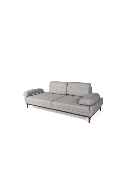 Perla Sofa   NELSON ÜÇLÜ KOLTUK KETEN KREM - 6