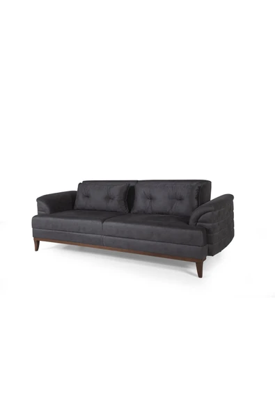 Perla Sofa Madrid Koltuk Takımı Bora Antrasit Bordo - 4
