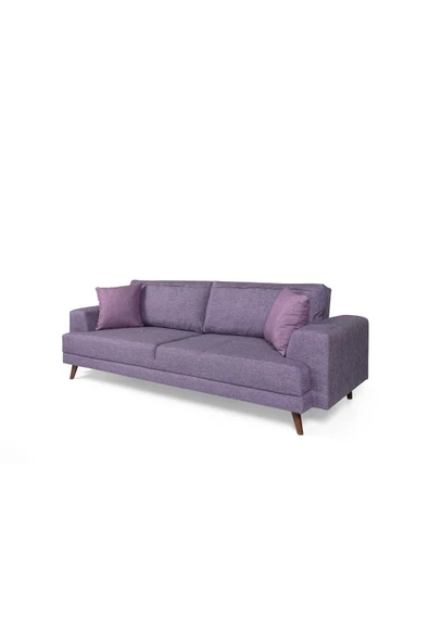 Perla Sofa NOBİS YATAKLI KANEPE KETEN MOR - 4
