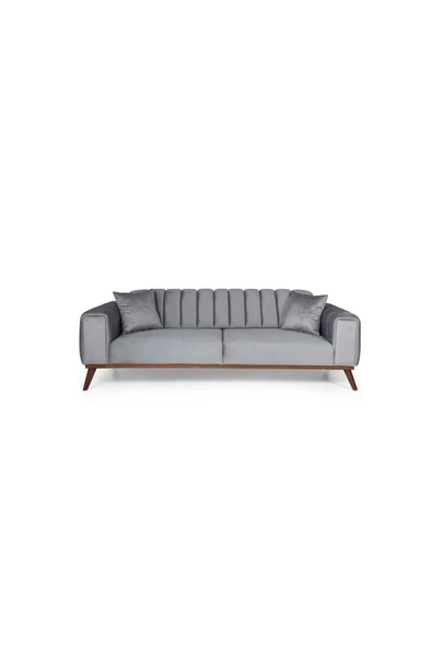 Perla Sofa   VELAR YATAKLI KANEPE BABYFACE AÇIK GRİ - 2