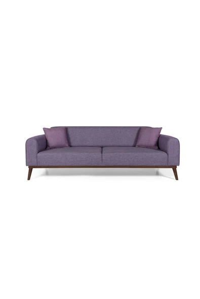 Perla Sofa SENECA YATAKLI KANEPE KETEN MOR - 3