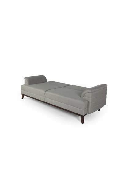 Perla Sofa Madrid Üçlü Yataklı Kanepe Açık Yeşil Kazayağı - 7