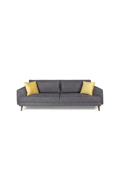 Perla Sofa   NOBİS YATAKLI KANEPE BABYFACE ANTRASİT - Resim 3