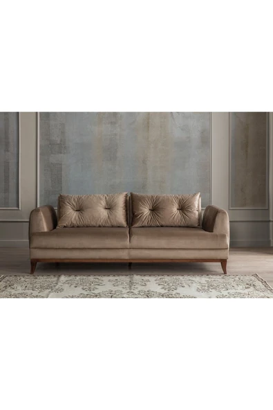 Perla Sofa PARİS YATAKLI KANEPE VİZON - 2