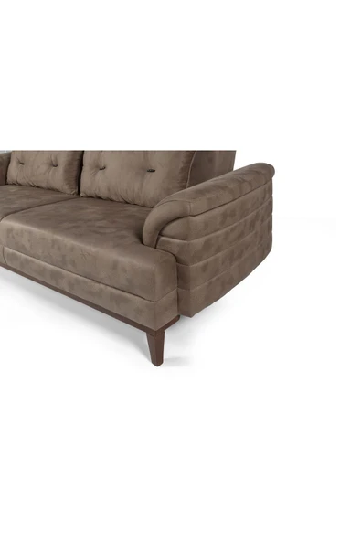 Perla Sofa Madrid Koltuk Takımı Bora Kahve - 7