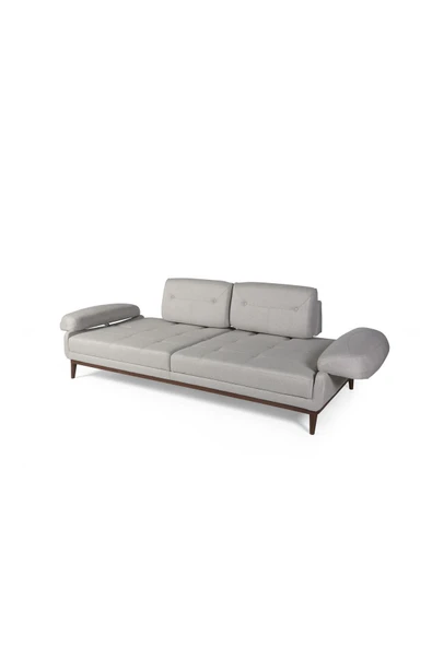 Perla Sofa NELSON ÜÇLÜ KOLTUK KETEN KREM - 5