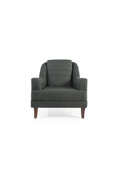 Perla Sofa Madrid Berjer Keten Yeşil - 2