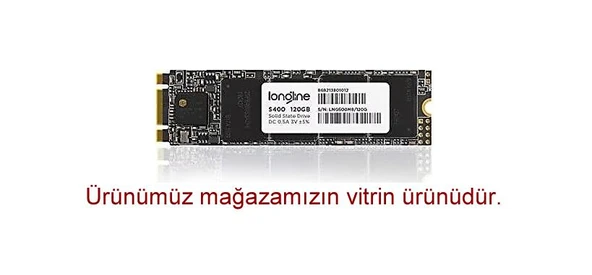 Longline LNG500M2/120GB PCI-Express 3.0 120 GB M.2 SSD - 1