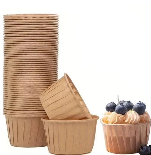 Cupcake/Muffin /Suffle Kek Kapsülü Kraft 50 Li ürün görseli