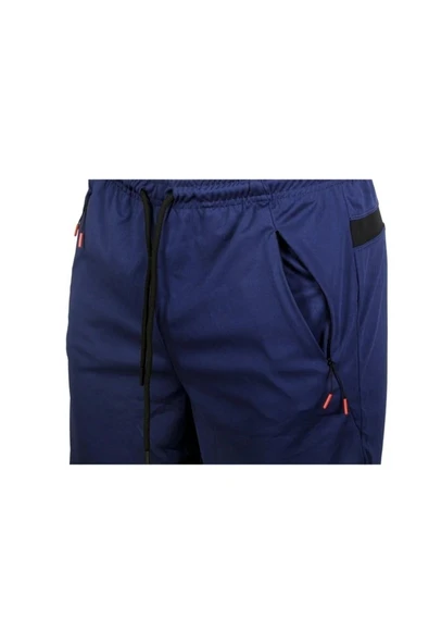 Exuma Erkek Spor Şort Lacivert - Resim 5