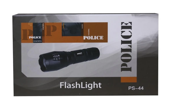 Police PS-44 CREE T6 LED + Zoom Şarj Edilebilir El ürün görseli
