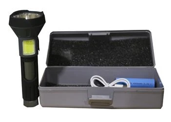 Polıce PS-356  Enerji Göstergeli, Yan Aydınlatma ve Powerbank Özellikli Şarjlı El Feneri - Resim 2