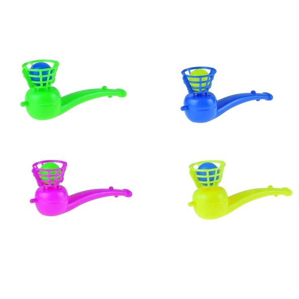 Oyuncak Uçan Top üflemeli 4 lü set 10 cm - 2