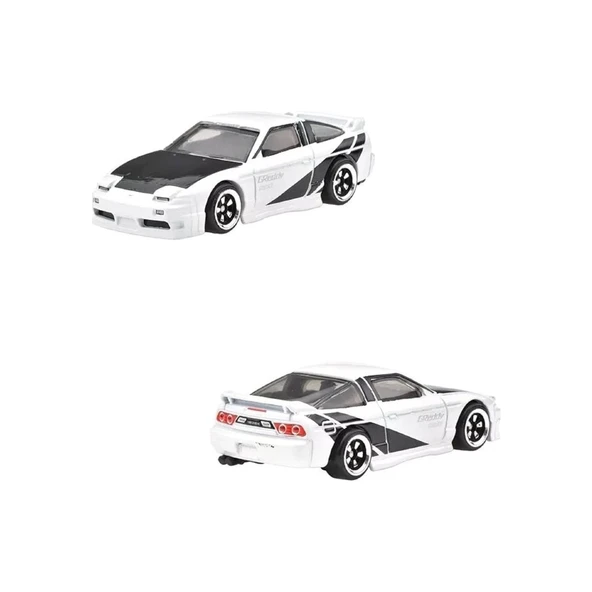 Hot Wheels 90's Street Scene '96 Nissan 180SX Type X GDG44 JCB57 - Resim 2