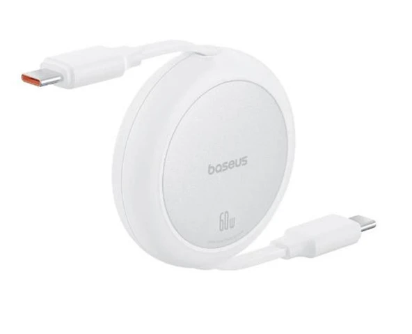 Baseus P10364500211-01 60W 1m Free2 Draw C-C Beyaz Kablo ürün görseli