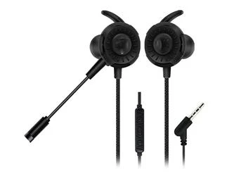 Hytech HY-GK1 3,5 Oyuncu Esnek Mikrofonlu Siyah Kulakiçi Kulaklık - 3