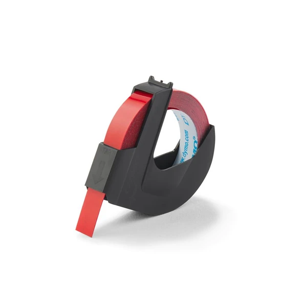 DYMO S0898150 Kabartma Şerit, 9 mmx3 mt, Kırmızı 520102 ürün görseli 1