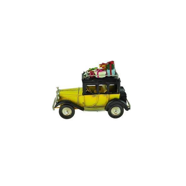 Dekoratif Metal Klasik Araba Hediye Kutulu 15 Cm - 3