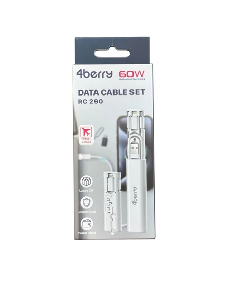 RC290B NEW 6 IN 1KABLO SET KİT 60W - BEYAZ - 2