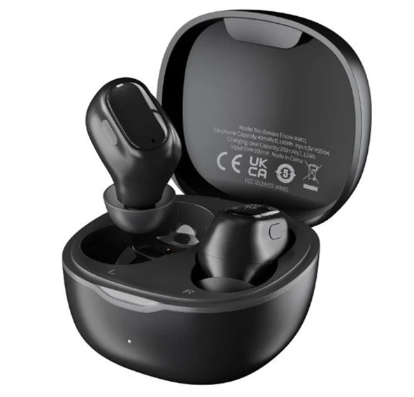 Baseus Encok WM01 TWS Kulaklık-Siyah NGTW370001 ürün görseli 1