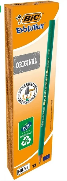 Bic Evolution HB Kurşun Kalem 12 Adet (1 Kutu)