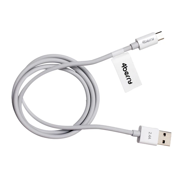 ECO-AMT Beyaz USB-A-Micro USB Kablo – 1.2 m, 2.4 A Hızlı Şarj - 2