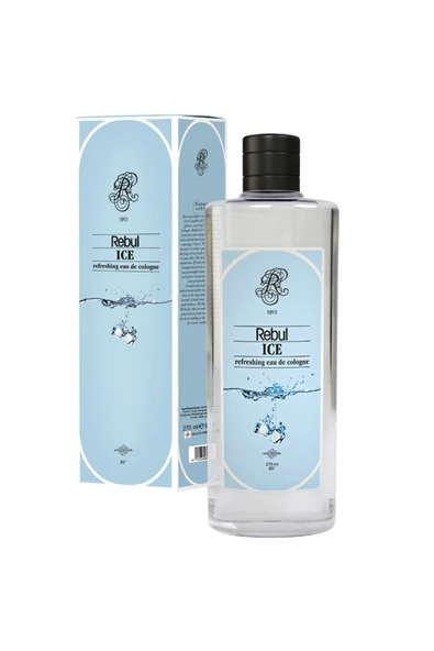 REBUL ICE KOLONYA CAM ŞİŞE 270 ML ürün görseli